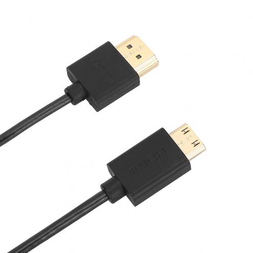 Mini-HDMI to HDMI Coiled Cable